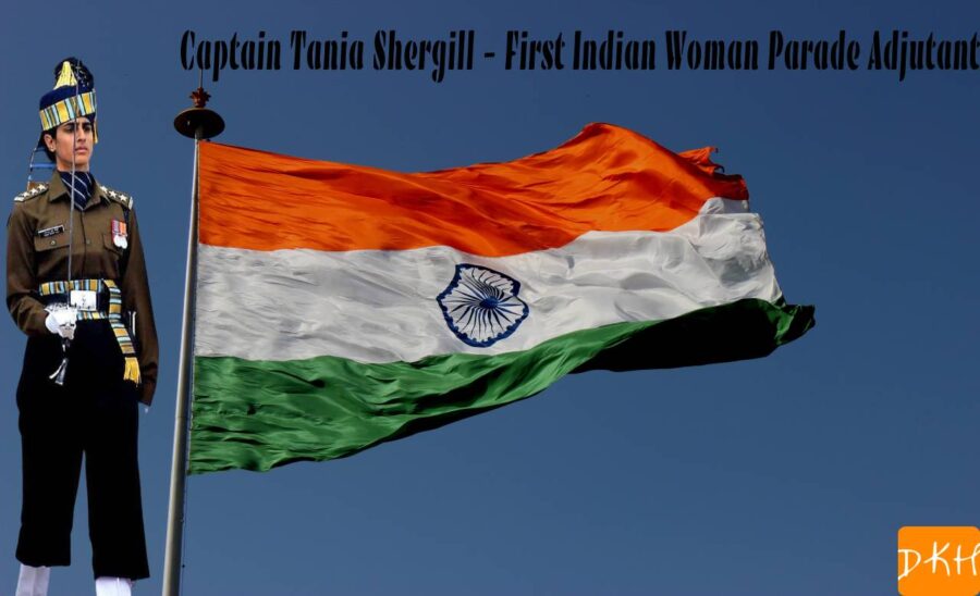 Captain Tania Shergill First Indian Woman Parade Adjutant Desh Ke